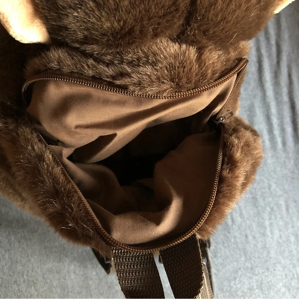 Kohl’s Monkey Backpack with Fleece Throw Blanket